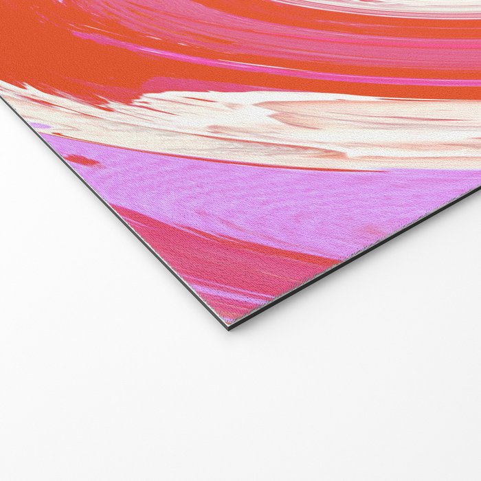 Deja Vu: Vibrant Digital Painting in Retro Colors by Alyssa Hamilton Art Welcome Mat Gallery Image 2