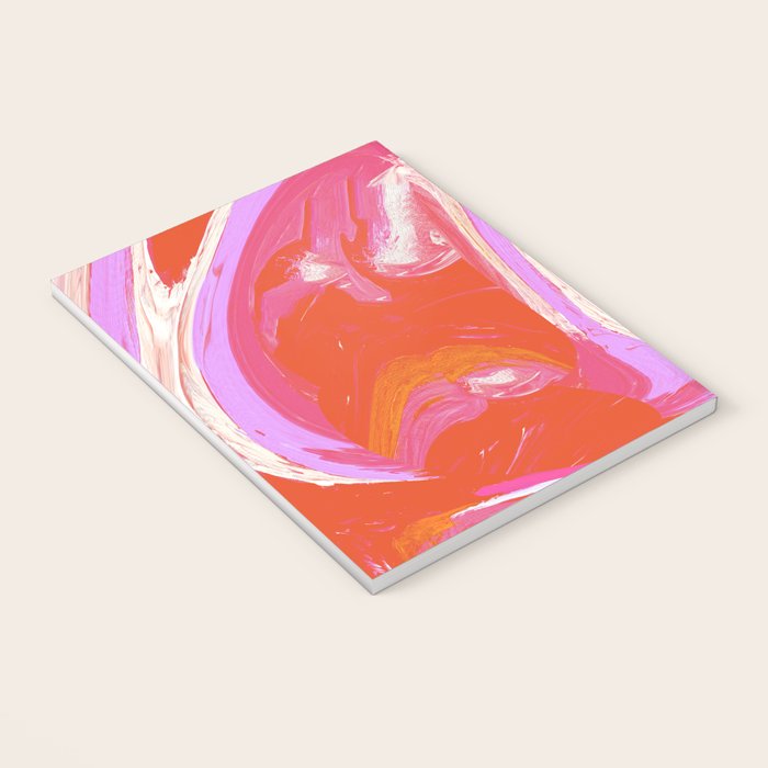 Deja Vu: Vibrant Digital Painting in Retro Colors by Alyssa Hamilton Art Notebook Gallery Image 3
