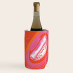 Deja Vu: Vibrant Digital Painting in Retro Colors by Alyssa Hamilton Art Wine Chiller Gallery Image 3