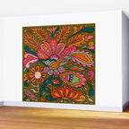Modern Paisley Wall Mural Gallery Image 2
