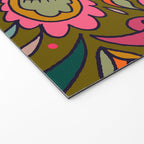 Modern Paisley Welcome Mat Gallery Image 2