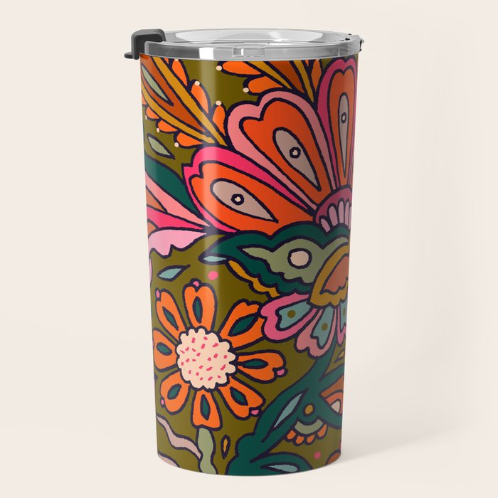 Modern Paisley Travel Mug Gallery Image 3