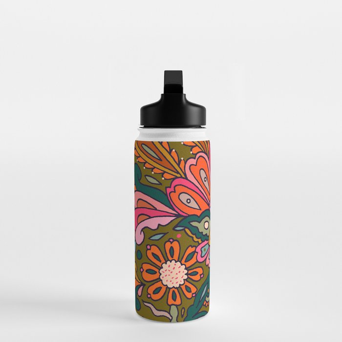 Modern Paisley Water Bottle Gallery Image 3