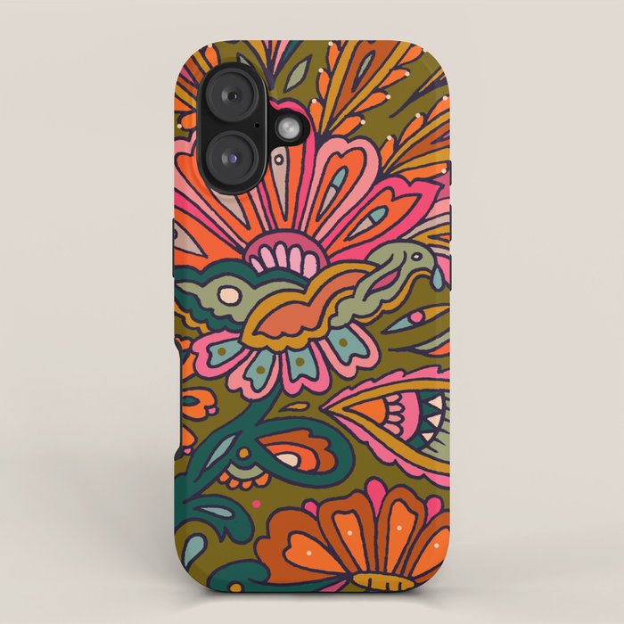 Modern Paisley iPhone Case