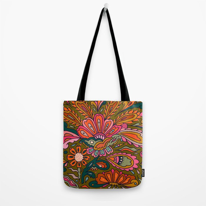 Modern Paisley Tote Bag Gallery Image 2
