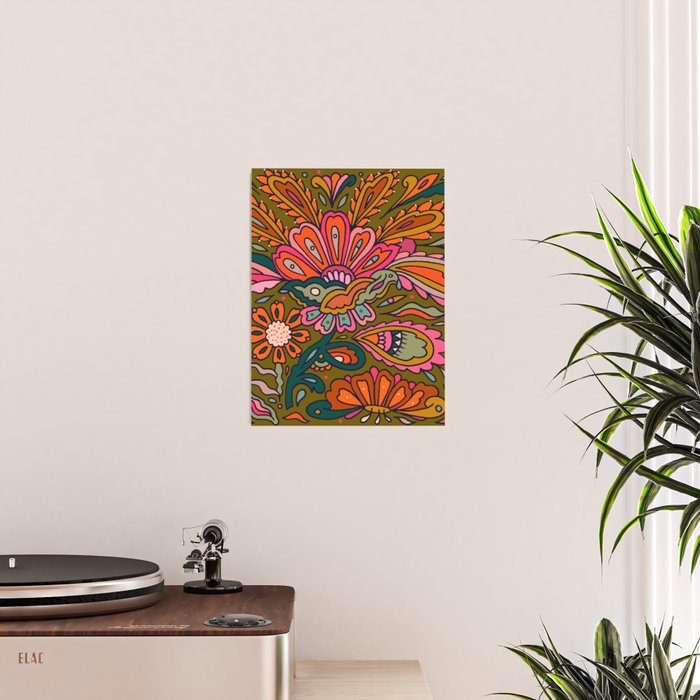 Modern Paisley Poster Gallery Image 2