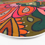 Modern Paisley Bath Mat Gallery Image 3