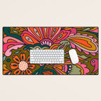 Modern Paisley Desk Mat Gallery Image 1
