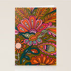 Modern Paisley Stationery Card Gallery Image 2