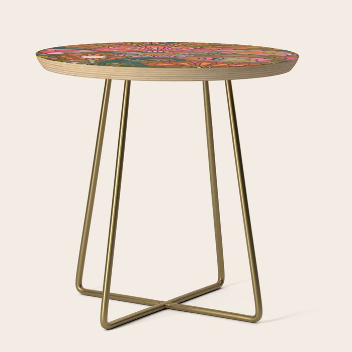 Modern Paisley Side Table Gallery Image 1