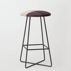 Color Block Line Abstract XI Stool Gallery Image 1