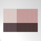 Color Block Line Abstract XI Welcome Mat Gallery Image 1
