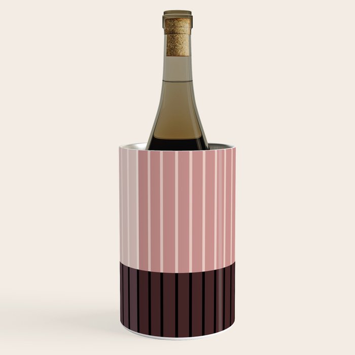 Color Block Line Abstract XI Wine Chiller Gallery Image 1