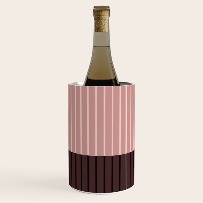 Color Block Line Abstract XI Wine Chiller Gallery Image 3