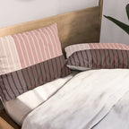 Color Block Line Abstract XI Pillow Sham Gallery Image 2