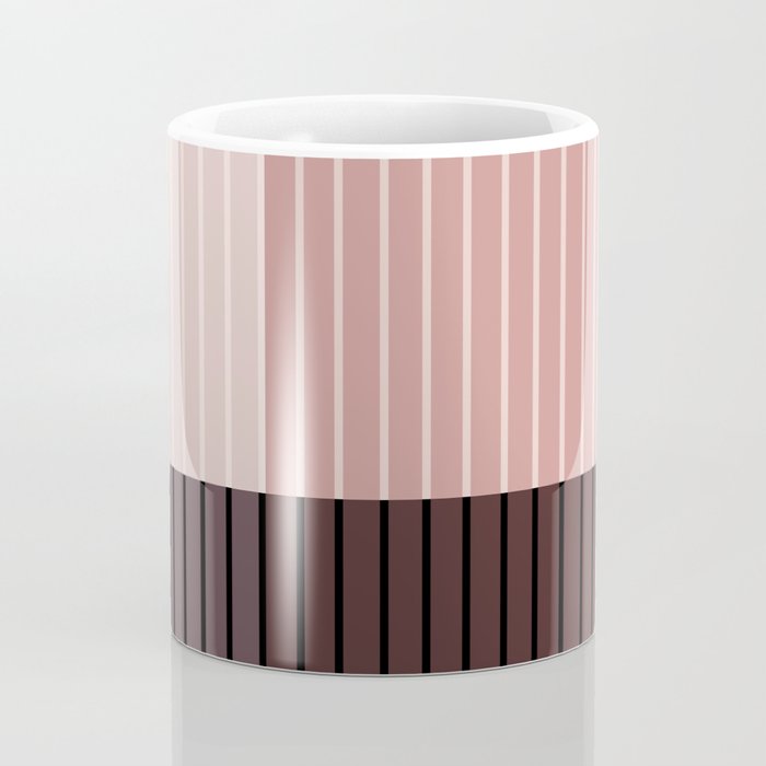 Color Block Line Abstract XI Coffee Mug Gallery Image 4