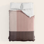 Color Block Line Abstract XI Duvet Cover Gallery Image 6