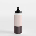 Color Block Line Abstract XI Water Bottle Gallery Image 3