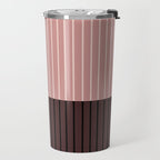 Color Block Line Abstract XI Travel Mug Gallery Image 2