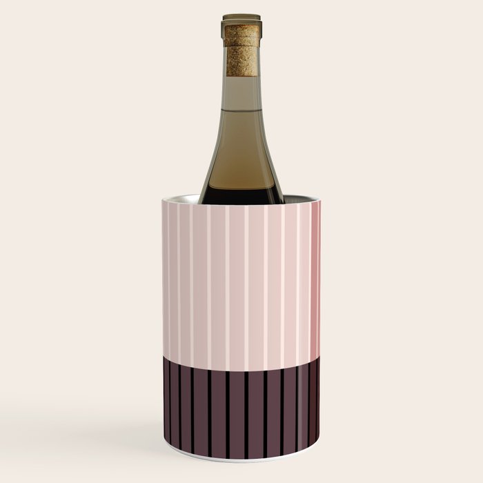 Color Block Line Abstract XI Wine Chiller Gallery Image 2