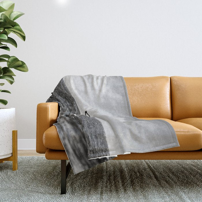 Whale Tail Throw Blanket Gallery Image 1