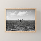 Whale Tail Mini Art Print Gallery Image 1