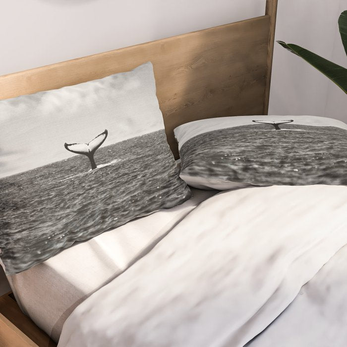 Whale Tail Pillow Sham Gallery Image 2