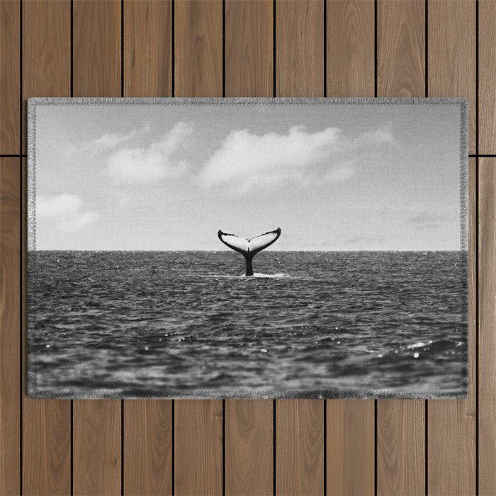 Whale Tail Outdoor Rug Gallery Image 1