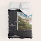 Ctrl+Alt+Del // Returning UFOs Duvet Cover Gallery Image 6
