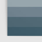 Minimal Retro Sunset Sunrise - Nautical Ocean Blue Poster Gallery Image 3