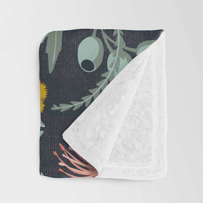 Flora Australis Throw Blanket Gallery Image 3