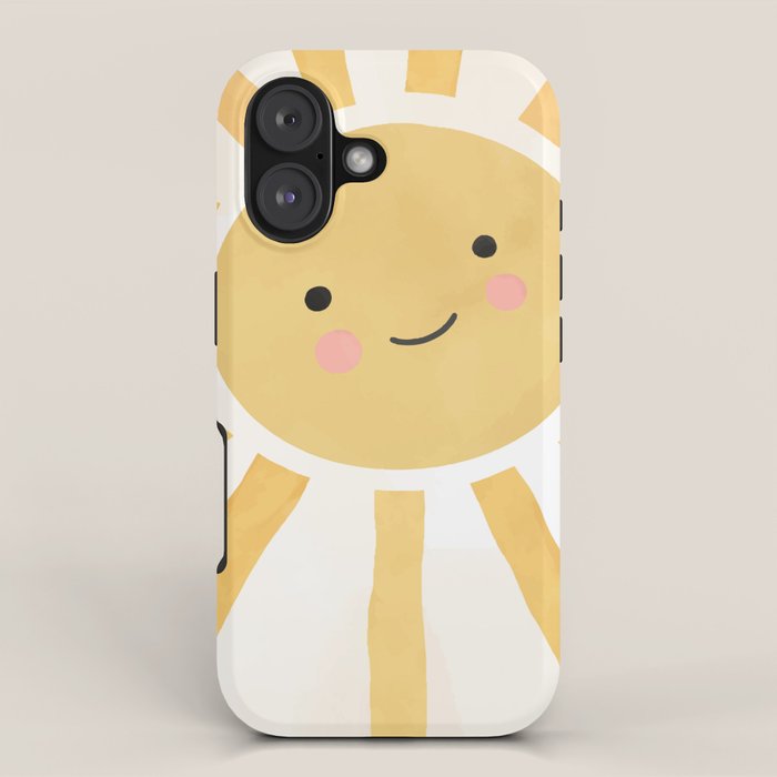 Happy Sun iPhone Case Gallery Image 1