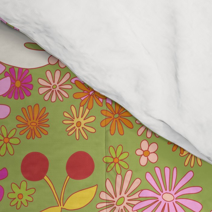 Birds & Flowers Comforter Gallery Image 4