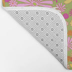 Birds & Flowers Bath Mat Gallery Image 2