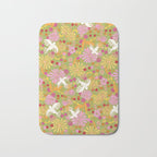 Birds & Flowers Bath Mat Gallery Image 1