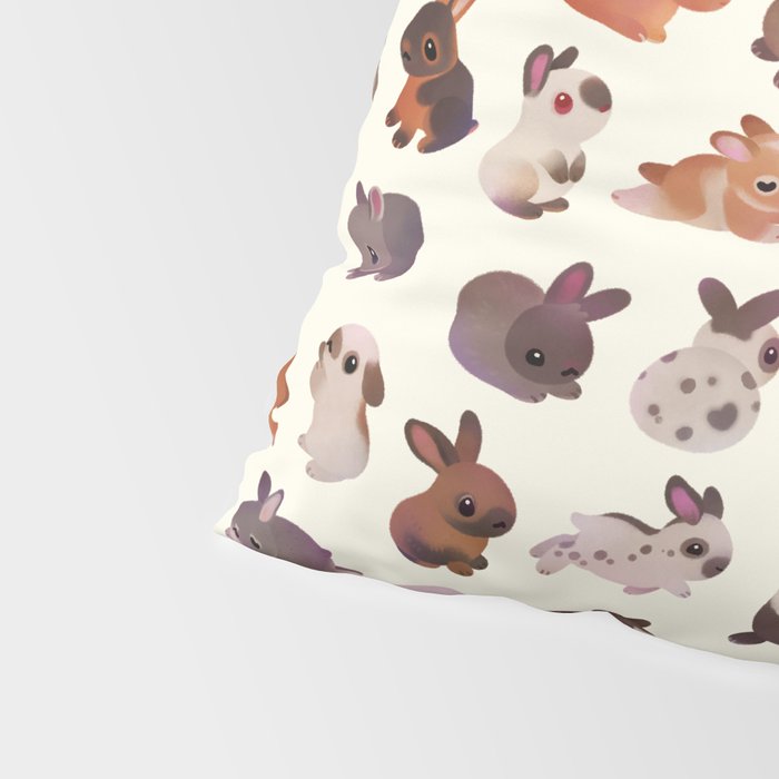 Bunny day Pillow Sham Gallery Image 4