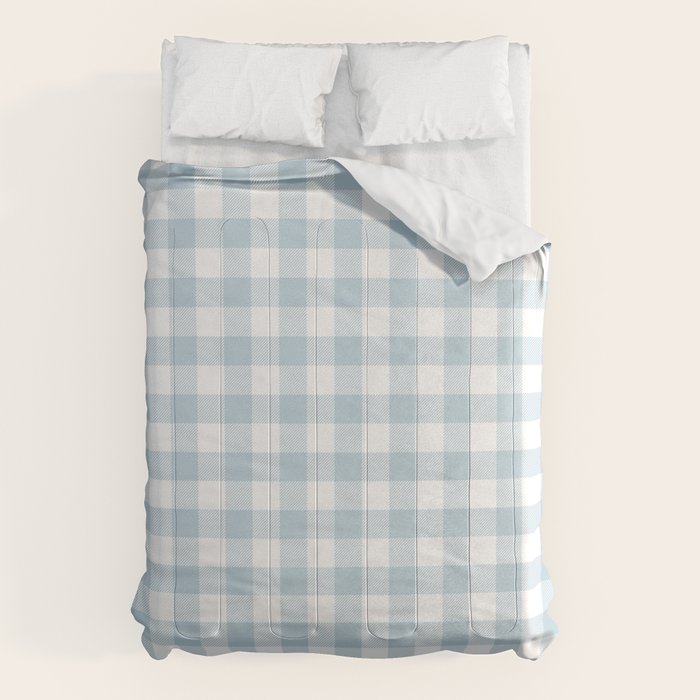 Baby Blue Buffalo Check Comforter Gallery Image 6