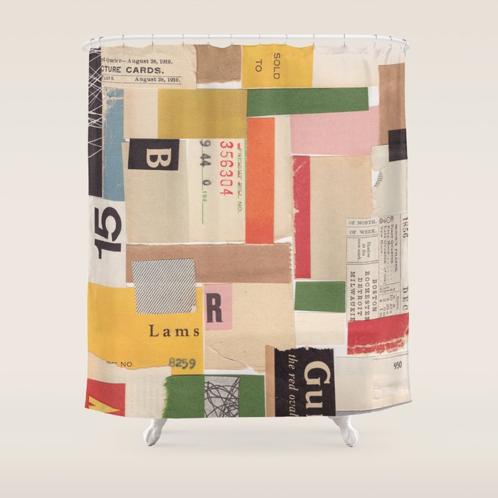 Paper Alchemy Shower Curtain Gallery Image 1