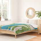 Tropical Geometry 80 Duvet Cover Gallery Image 2