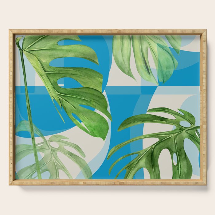 Tropical Geometry 80 Serving Tray Gallery Image 1