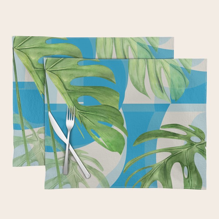 Tropical Geometry 80 Placemat Gallery Image 1