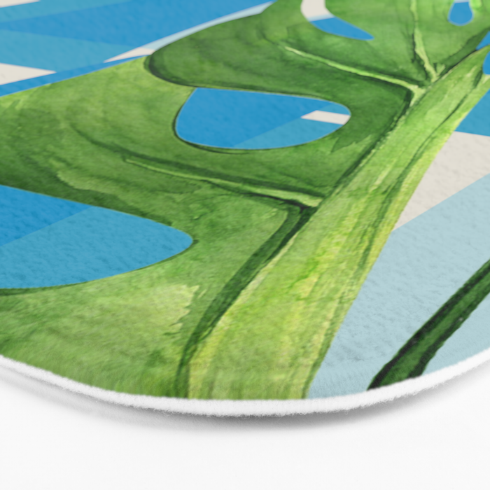 Tropical Geometry 80 Bath Mat Gallery Image 3