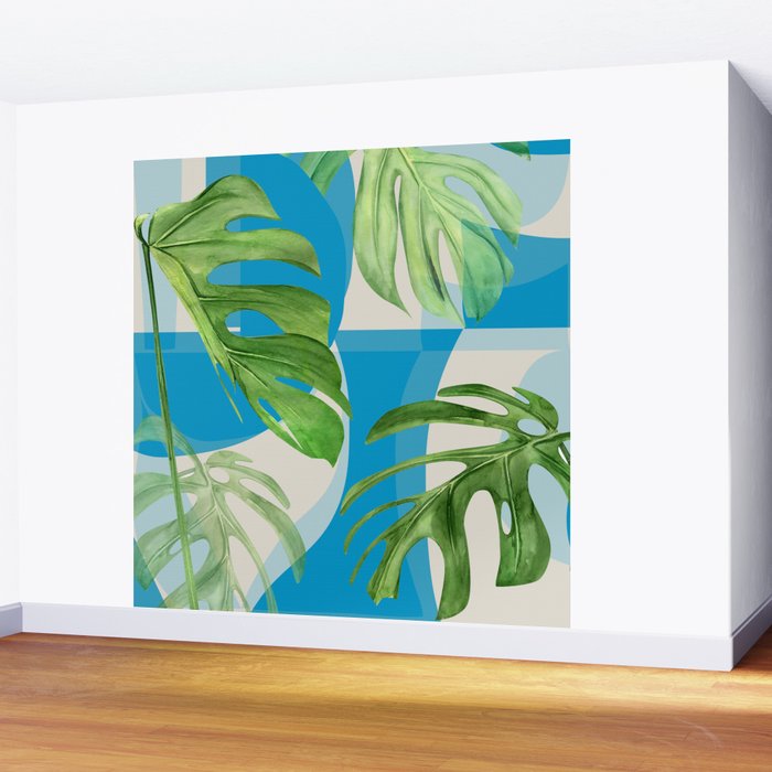Tropical Geometry 80 Wall Mural Gallery Image 2