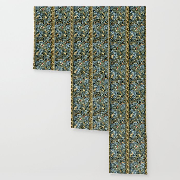 William Morris "Birds and Acanthus" Wallpaper Gallery Image 3