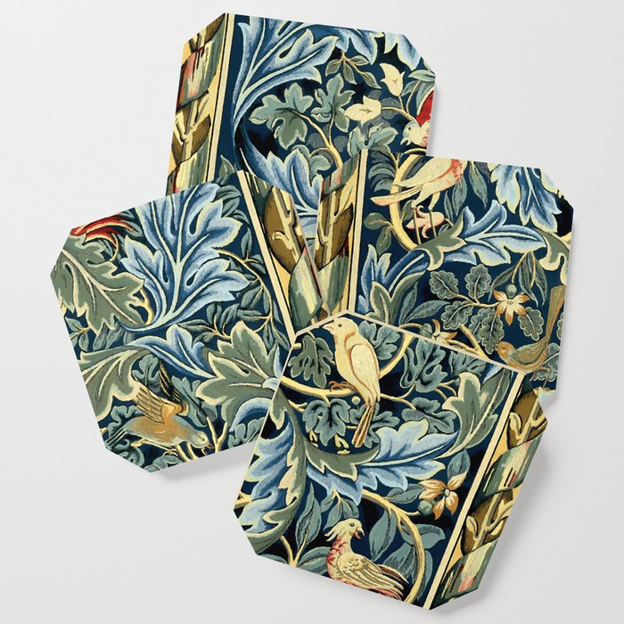 William Morris "Birds and Acanthus" Coaster Gallery Image 1