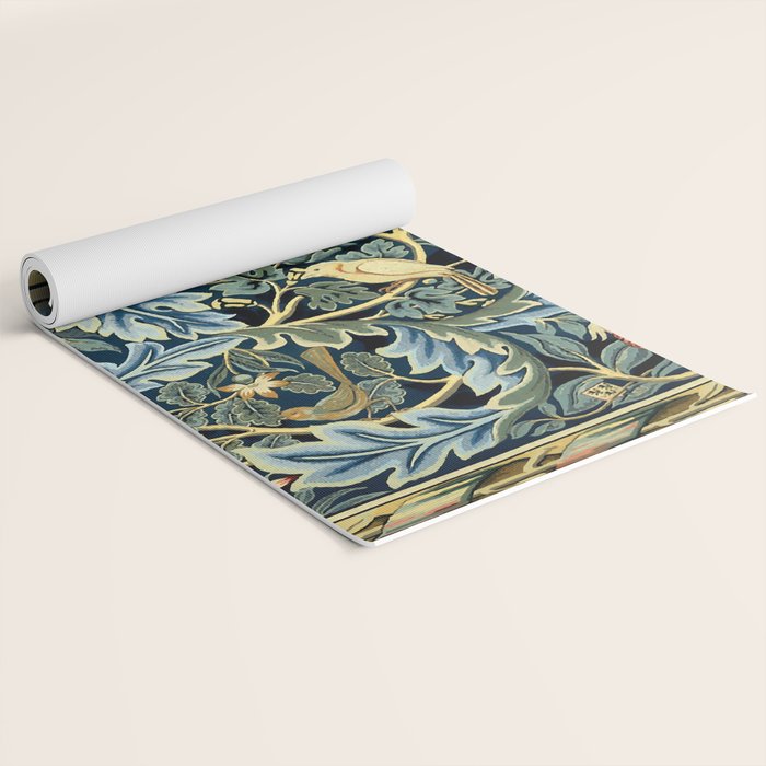 William Morris "Birds and Acanthus" Yoga Mat Gallery Image 2