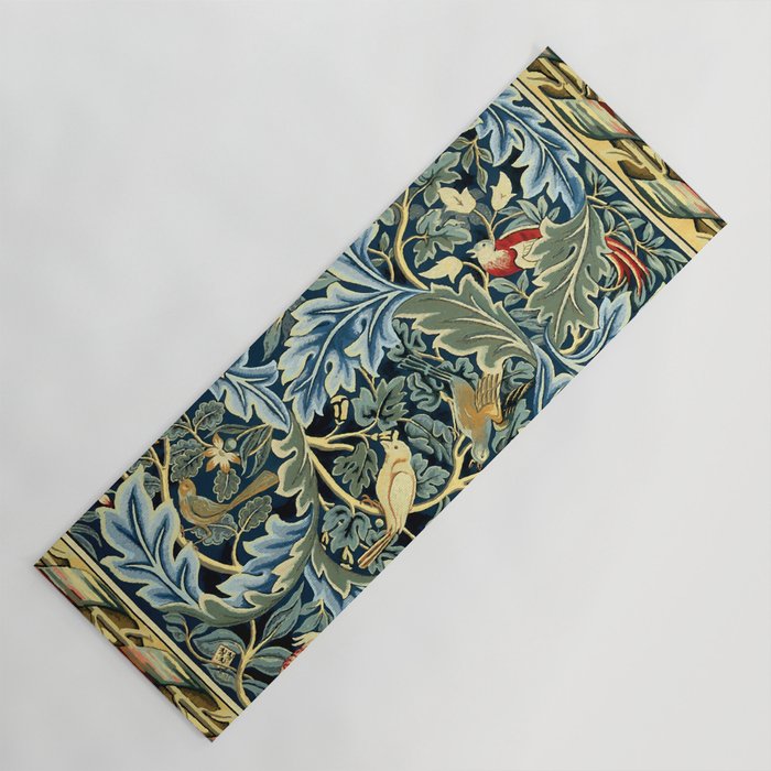 William Morris "Birds and Acanthus" Yoga Mat Gallery Image 1