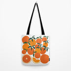 Orange Harvest - White Tote Bag Gallery Image 2