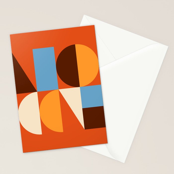 Mid Century 40A Stationery Card Gallery Image 2