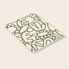 Abstract organic nature shape art print Notebook Gallery Image 2